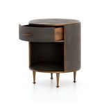 Product Image 1 for Shagreen Round Nightstand from Four Hands