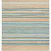 Product Image 1 for Vitelli Handmade Striped Beige/ Blue Rug from Jaipur 