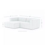 Product Image 2 for Langham Channeled 2 Pc Sectional Laf Ch from Four Hands
