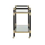 Product Image 3 for Jacqueline Acrylic Bar Cart from Chelsea House