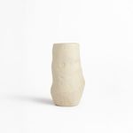 Product Image 1 for Paper Mache Vase Off-White from BIDKHome