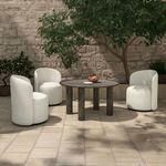 Product Image 14 for Deacon Deep Bronze Outdoor Dining Table from Moe's