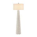 Product Image 1 for Turbinella White Floor Lamp from Currey & Company