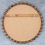 Product Image 6 for Cyra Wood Beaded Round Mirror from Uttermost