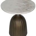 Product Image 5 for Samuel Aged Brass Side Table from Noir