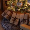 Product Image 2 for Raven 50" Gray Three Tone Faux Fur Tree Skirt from K&K Interiors