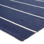 Product Image 5 for Corbina Indoor/ Outdoor Stripe Dark Blue/ Ivory Area Rug from Jaipur 