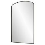 Product Image 4 for Tordera Black Arch Mirror from Uttermost