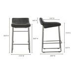 Product Image 13 for Starlet Counter Stool, Set of 2 from Moe's