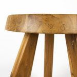 Product Image 2 for Priam Teak Accent Stool from Noir