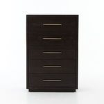 Product Image 1 for Suki Tall Boy Burnished Black Wooden Dresser from Four Hands