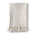 Product Image 1 for Montauk Linen Throw Blanket - Cream from Pom Pom at Home