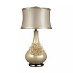 Product Image 1 for Elenaor Table Lamp In Pearlescent Cream Finish With Cream Shade from Elk Home
