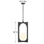 Product Image 1 for Harding 1-Light Pendant from Savoy House