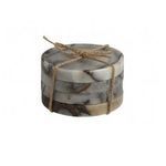 Product Image 1 for Set of 4 Gray Marble Coasters from BIDKHome