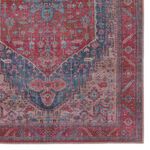 Product Image 1 for Fairbanks Medallion Red/ Blue Rug from Jaipur