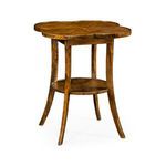Product Image 1 for Quatrefoil Country Walnut Lamp Table from Johnathan Charles