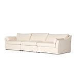 Product Image 1 for Delray 3 Piece Slipcover Sectional from Four Hands