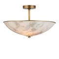 Product Image 1 for Volterra Semi-Flush Mount from Currey & Company