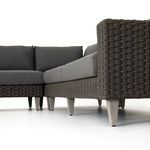 Remi Outdoor 3 Piece Sectional image 2