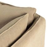 Product Image 9 for Andre Slipcover 4-Piece Left-Facing Sectional with Ottoman - Broadway Canvas from Four Hands