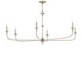 Product Image 4 for Nottaway Champagne Chandelier from Currey & Company
