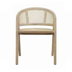 Product Image 1 for Aero Cane Barrel Back Dining Chair from Worlds Away