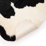 Black And White Cowhide Rug image 5