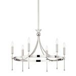 Product Image 1 for Gates 6 Light Chandelier from Hudson Valley
