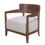Product Image 1 for Volta Small Accent Chair - Cream White from Moe's