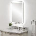Product Image 4 for Crofton Lighted Nickel Vanity Mirror from Uttermost