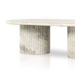 Product Image 24 for Oranda Solid Marble Fluted Coffee Table from Four Hands