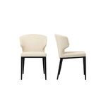 Product Image 10 for Delaney Dining Chair Set of Two from Moe's
