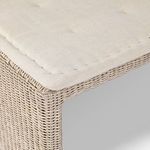 Product Image 7 for Build Your Own: Senna Outdoor Dining Banquette - Vintage White from Four Hands