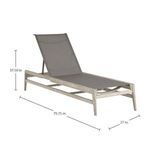 Product Image 4 for Coast Teak Chaise from Summer Classics