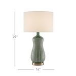 Product Image 6 for Mamora Green Table Lamp from Currey & Company