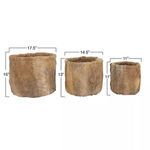 Product Image 2 for Leo Coca Leaf Baskets (Set Of 3 Sizes) from Creative Co-Op