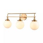 Product Image 1 for Beverly Hills 3 Light Vanity Light In Satin Brass from Elk Lighting