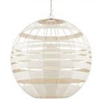 Product Image 2 for Lapsley Orb Paper Chandelier from Currey & Company
