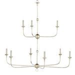 Product Image 1 for Nottaway Linear Champagne Chandelier from Currey & Company