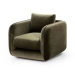 Product Image 2 for Malakai Surrey Olive Swivel Chair from Four Hands