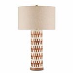 Product Image 2 for Tia Wood & Bone Table Lamp from Currey & Company
