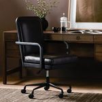 Product Image 15 for Lacey Sonoma Black Leather Desk Chair from Four Hands