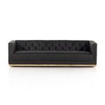 Product Image 15 for Maxx Upholstered Destroyed Black Leather Sofa from Four Hands