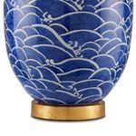 Product Image 3 for Nami Blue & White Porcelain Table Lamp from Currey & Company