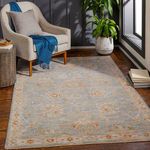 Product Image 3 for Avant Garde Woven Light Denim / Light Gray Rug - 2'7" x 4' from Surya
