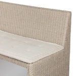 Product Image 9 for Build Your Own: Senna Outdoor Dining Banquette - Vintage White from Four Hands