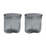 Product Image 1 for Fish Net Glass Vases In Grey   Set Of 2 from Elk Home