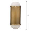 Product Image 7 for Remedy Wall Sconce in Alabaster and Antique Brass from Jamie Young