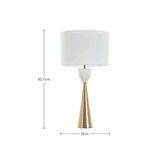 Product Image 2 for Rome Matte Table Lamp from Gabby